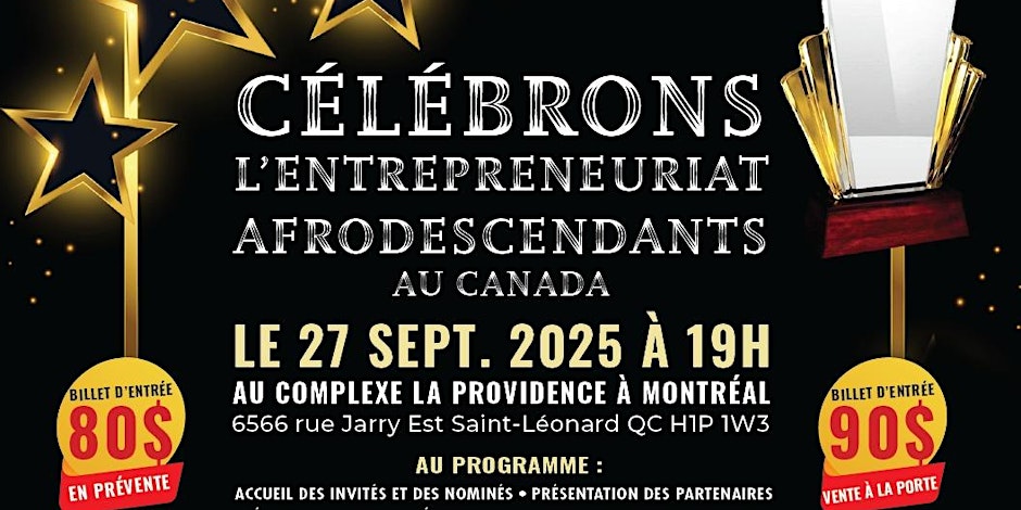 NGAS TV AFRO AWARDS 2025 - Karibu Montreal NGAS TV