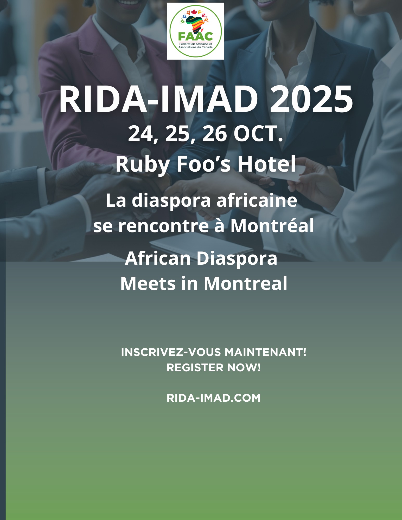 Rencontres internationales de la diaspora africaine - Karibu Montreal FAAC Canada